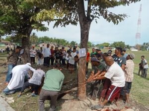 Kasus PMK Tidak Berpengaruh, Warga BTN Kupula Indah Sembelih 10 Ekor Hewan Kurban